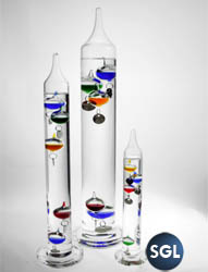 Galileo Liquid Thermometer from SGL Scientific Glass Laboratories