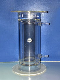 Flanged Heavy Duty Jacketed Condenser - SGL Glassware