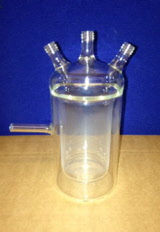 Small Reaction Vessel with Screwthread Tops
